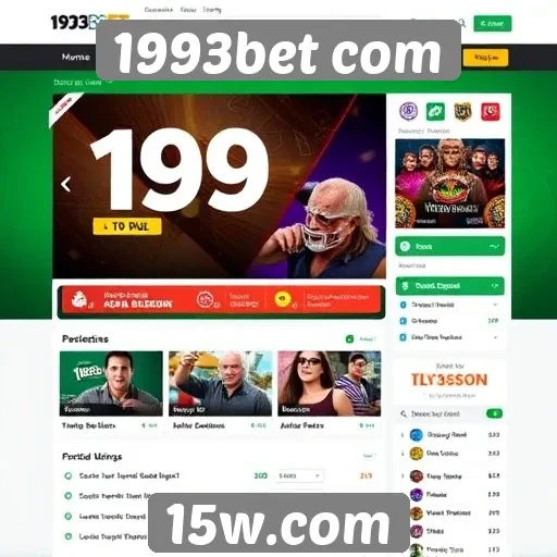 Interface e usabilidade do site 1993bet com